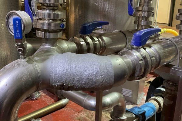 pipe, valves, insulation, industrial, piping