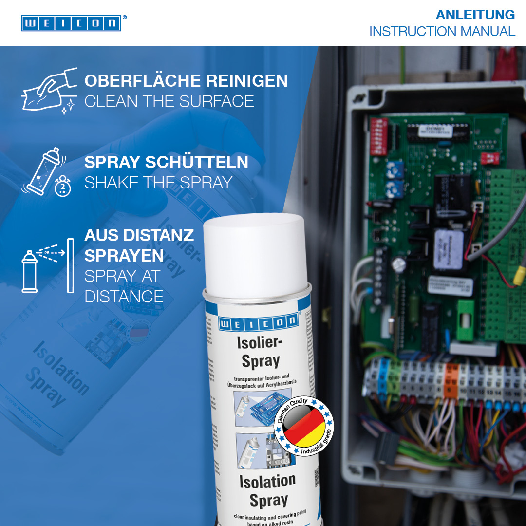 Isolation Spray | insulating and protective varnish for sealing and insulating