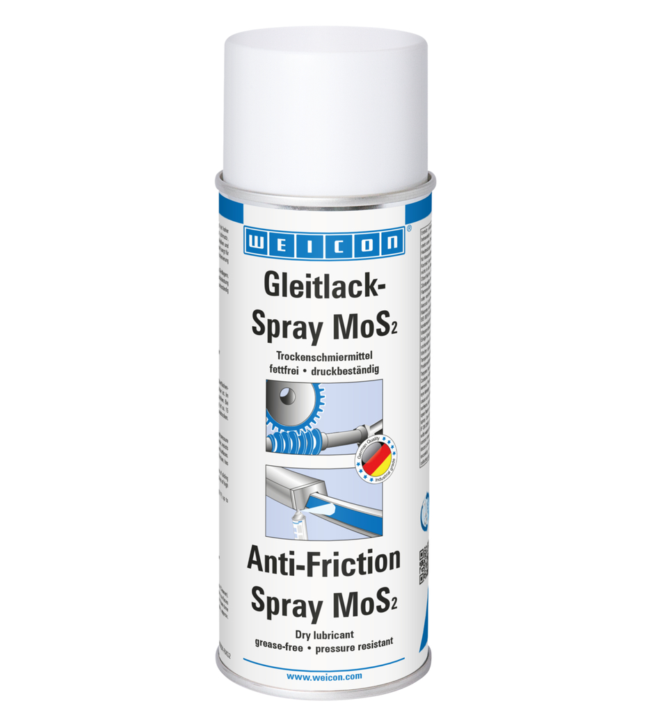 Gleitlack-Spray MoS2 | Trockenschmiermittel Gleitlack-Spray MoS2 | Trockenschmiermittel