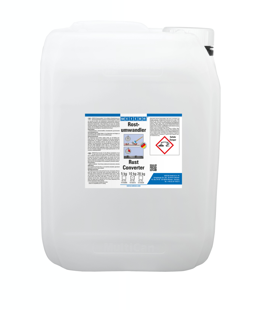 Rostumwandler | zur Neutralisierung von Rost Rostumwandler | zur Neutralisierung von Rost