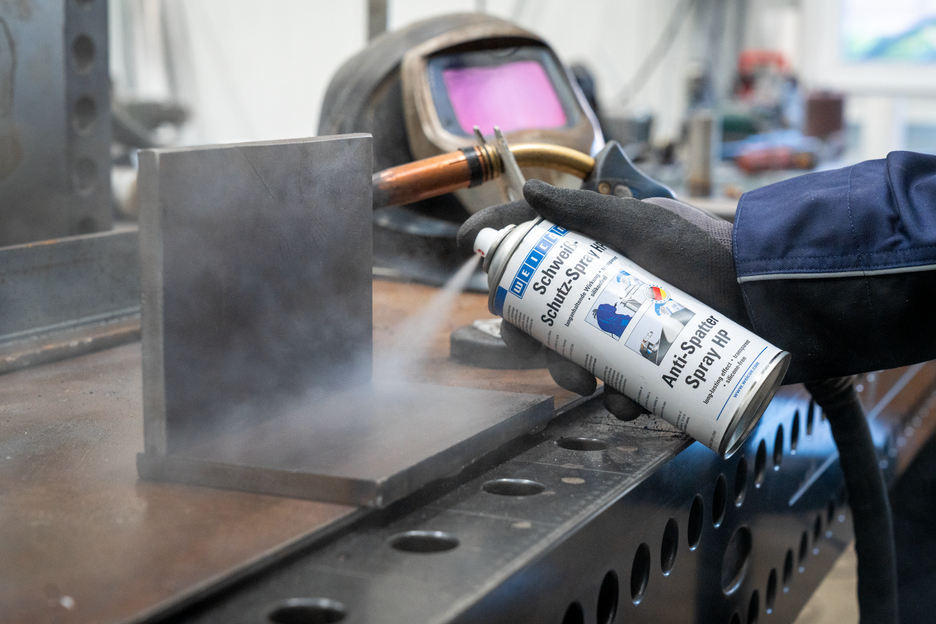 WEICON Schweißschutz-Spray HP | schützt vor der Anhaftung und Einwirkung von Schweißspritzern