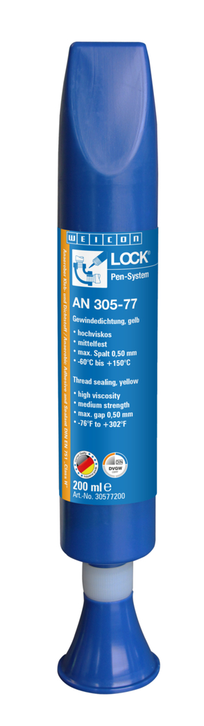 WEICONLOCK® AN 305-77 Thread Sealing | medium strength, with drinking water approval WEICONLOCK® AN 305-77 Thread Sealing | medium strength, with drinking water approval
