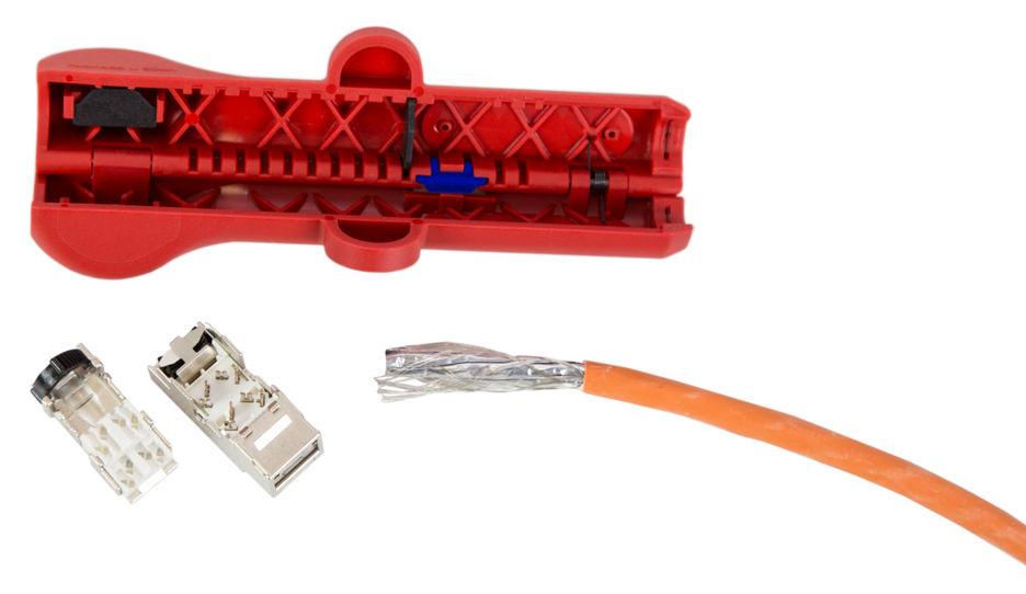 Cat Cable-Stripper No. 10 | zum Entmanteln von Daten- und Netzwerkleitungen