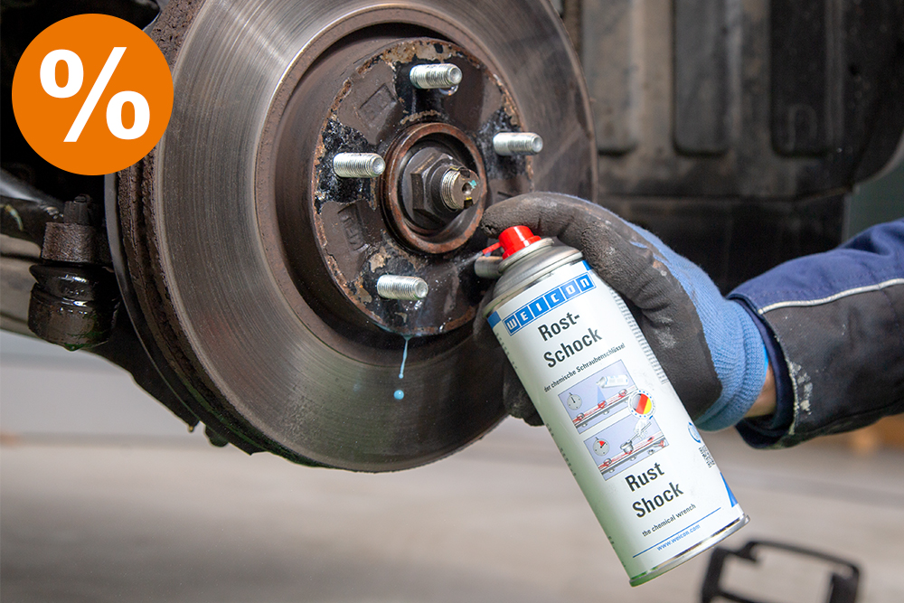 WEICON Shop Aktion im März Anwendungsbild