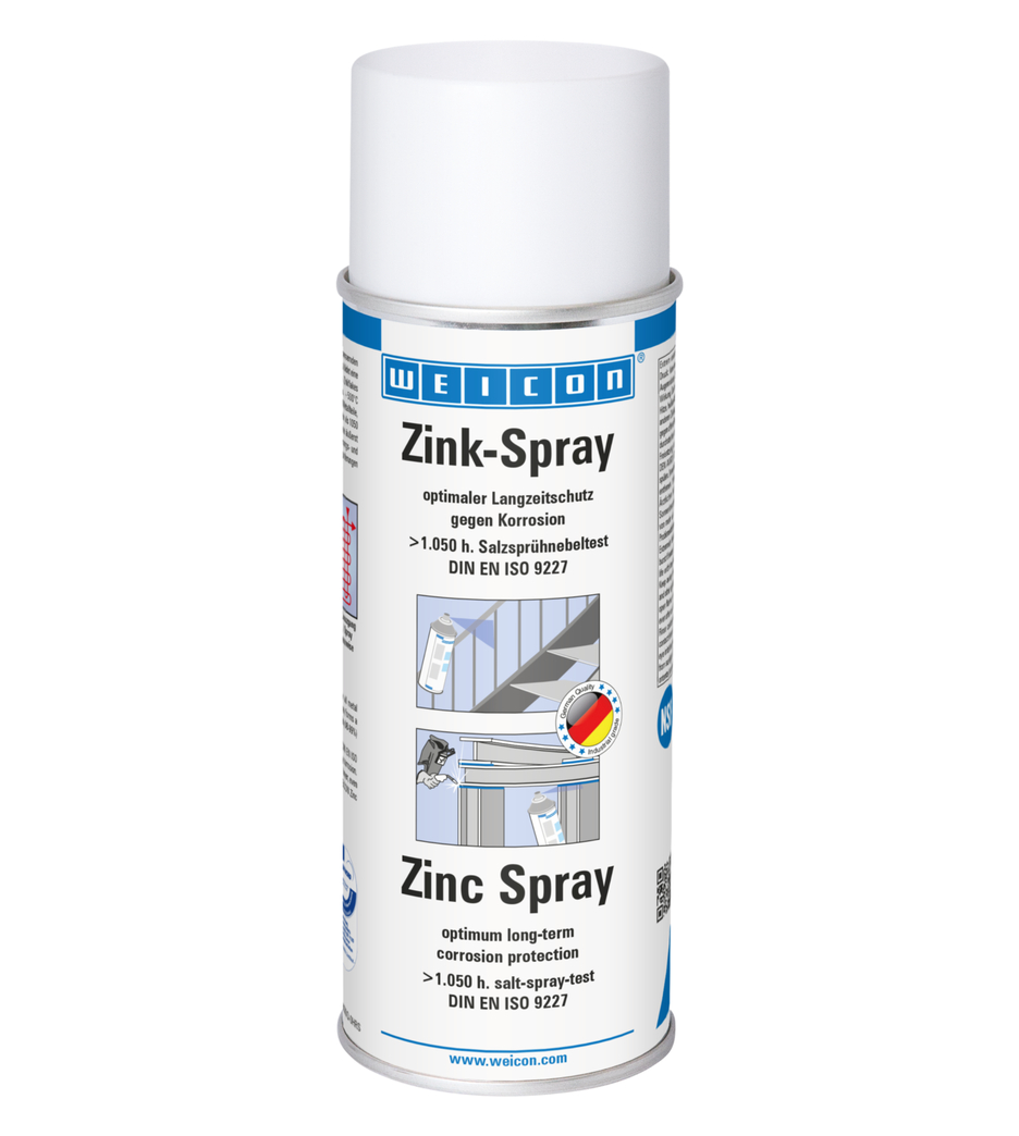 Zink-Spray | kathodischer Korrosionsschutz mit Zulassung für den Lebensmittelbereich Zink-Spray | kathodischer Korrosionsschutz mit Zulassung für den Lebensmittelbereich