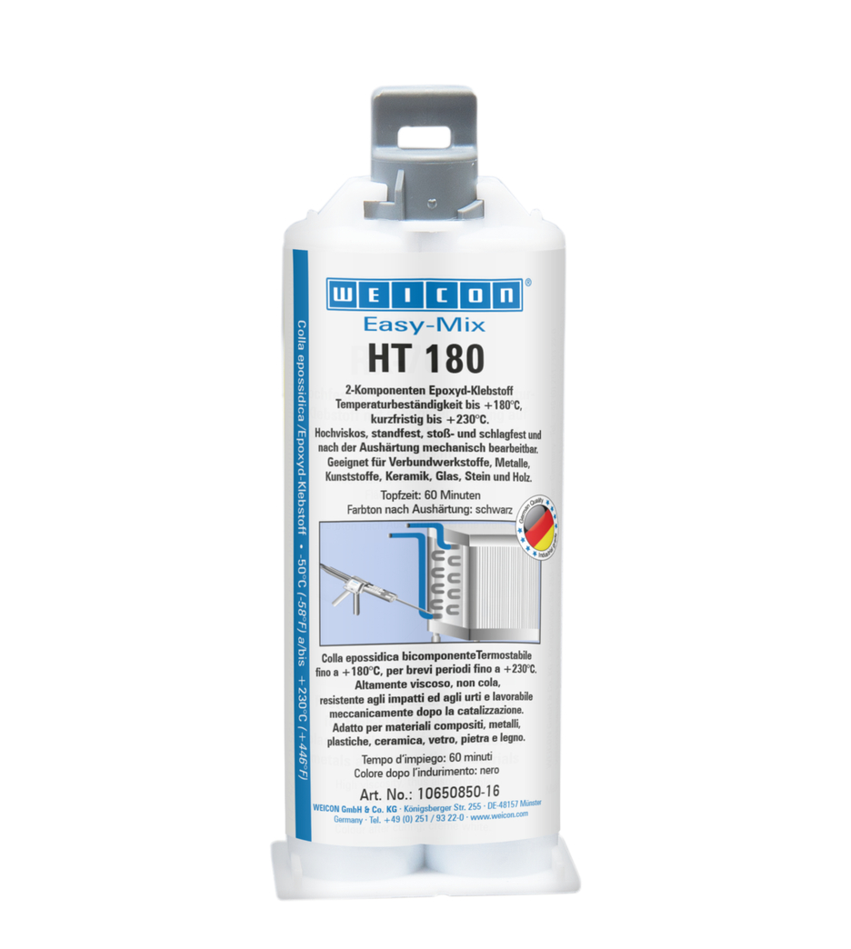 Easy-Mix HT 180 | Epoxid-Klebstoff hochtemperaturbeständig bis 180°C