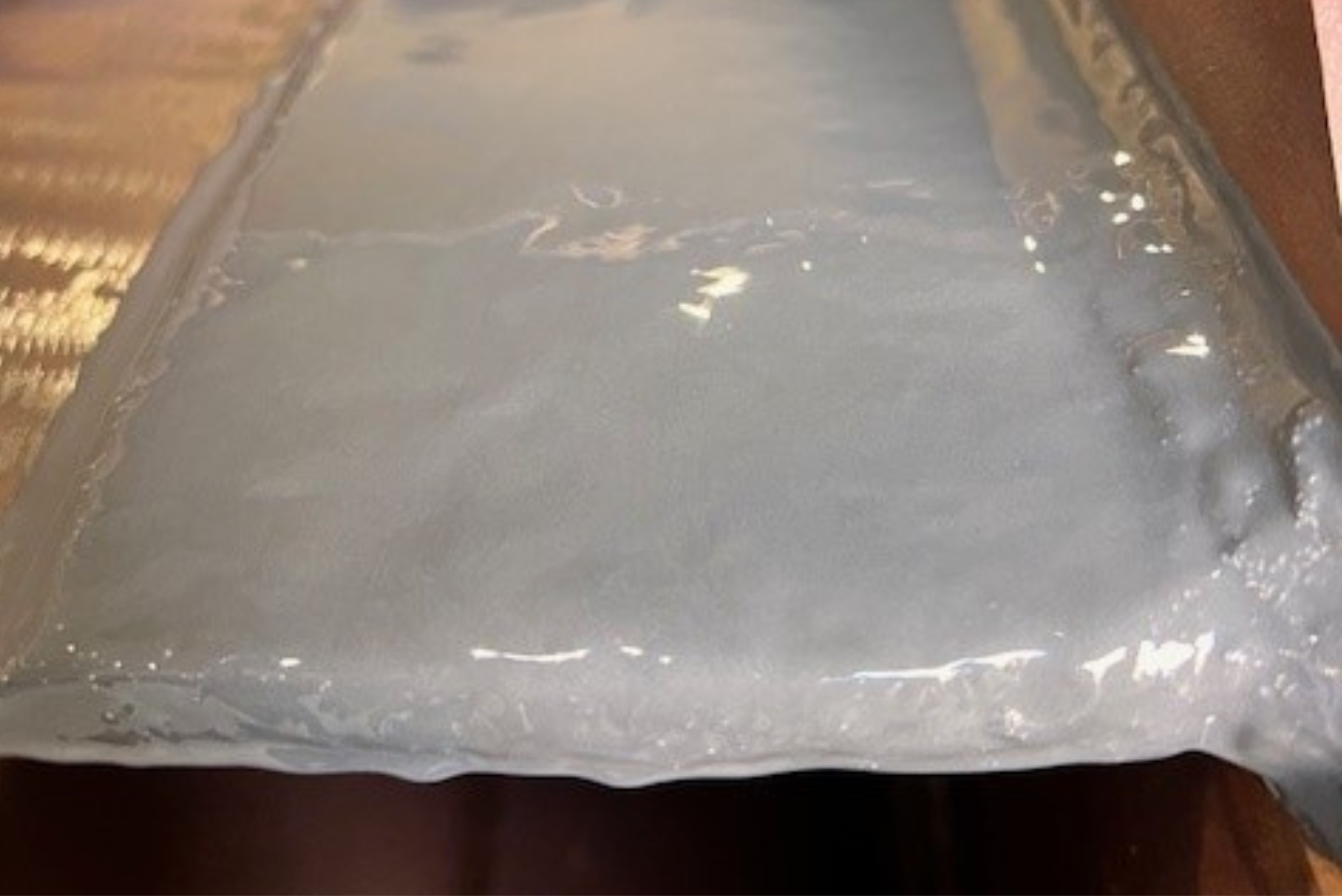 fabric, textile, blue-gray, sealed, plastic-wrapped