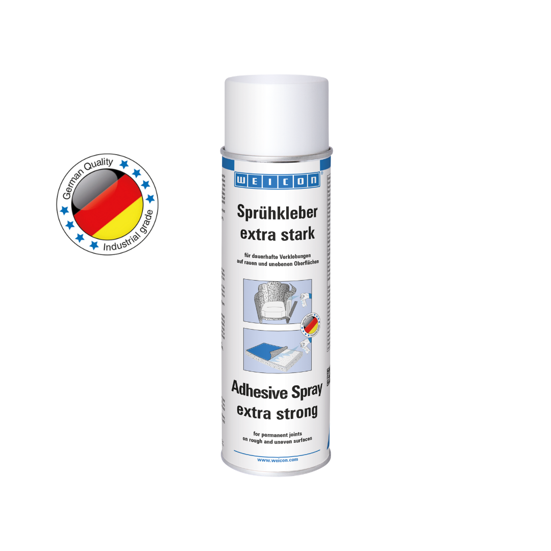 Adhesive Spray extra strong | sprayable contact adhesive for strong and permanent bonding of felt, artificial leather and insulating materials