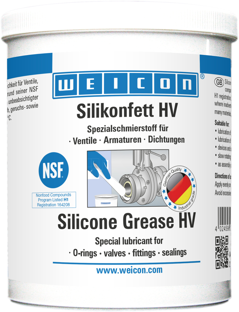 Silicone Grease HV | Food-safe lubricating grease Silicone Grease HV | Food-safe lubricating grease