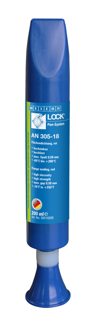 WEICONLOCK® AN 305-18 Flange sealing | for large gap bridging, high strength, high viscosity WEICONLOCK® AN 305-18 Flange sealing | for large gap bridging, high strength, high viscosity