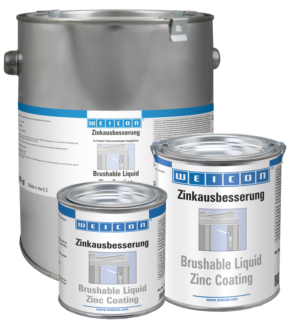 Brushable Liquid Zinc Coating | corrosion protection for galvanized surfaces