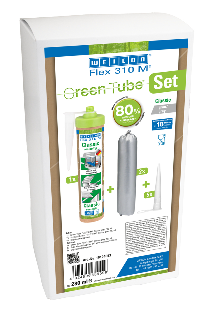Flex 310 M® Classic MS-Polymer | MS polymer-based elastic adhesive for versatile use