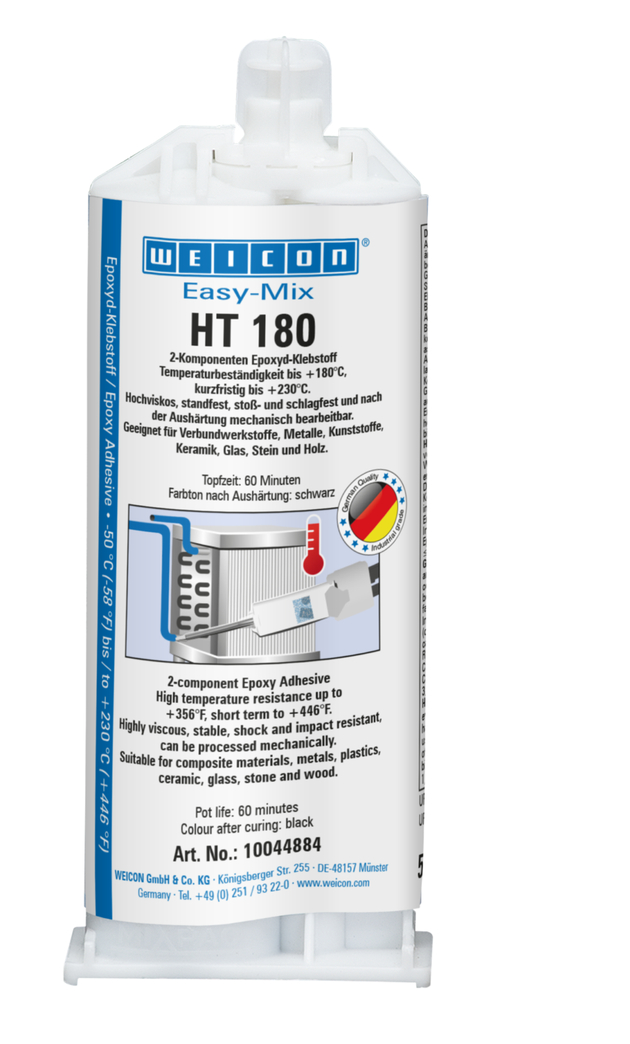 Easy-Mix HT 180 | Epoxid-Klebstoff hochtemperaturbeständig bis 180°C