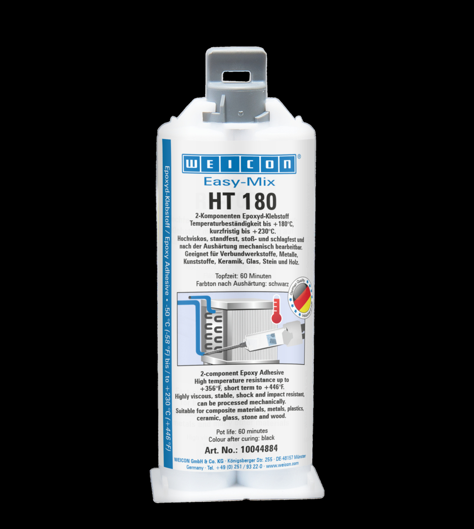 Easy-Mix HT 180 | Epoxid-Klebstoff hochtemperaturbeständig bis 180°C