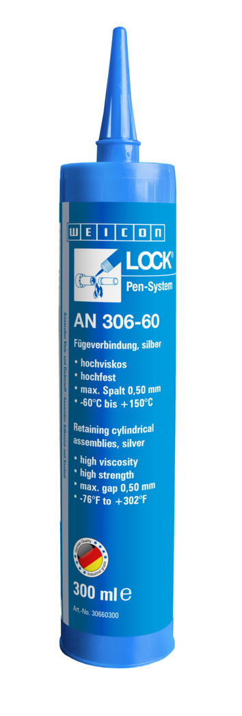 WEICONLOCK® AN 306-60 Retaining Cylindrical
Assemblies | for the repair of fitting elements, high strength WEICONLOCK® AN 306-60 Retaining Cylindrical
Assemblies | for the repair of fitting elements, high strength