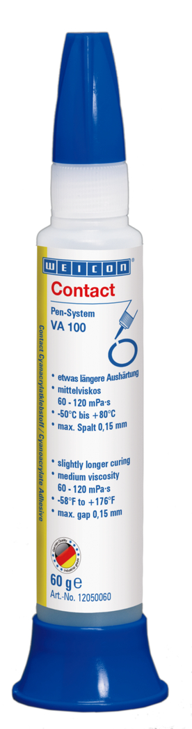 VA 100 Cyanoacrylate Adhesive | instant adhesive for metal, plastic and rubber