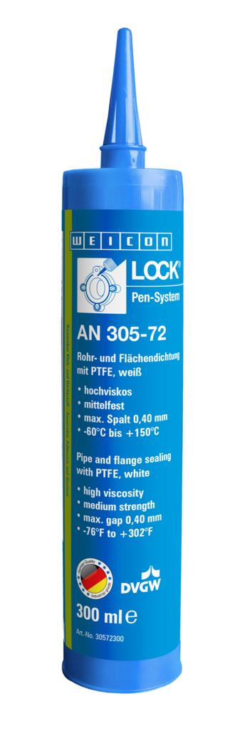 WEICONLOCK® AN 305-72 Rohr- und Flächendichtung | mit PTFE, mittelfest, mit Trinkwasserzulassung