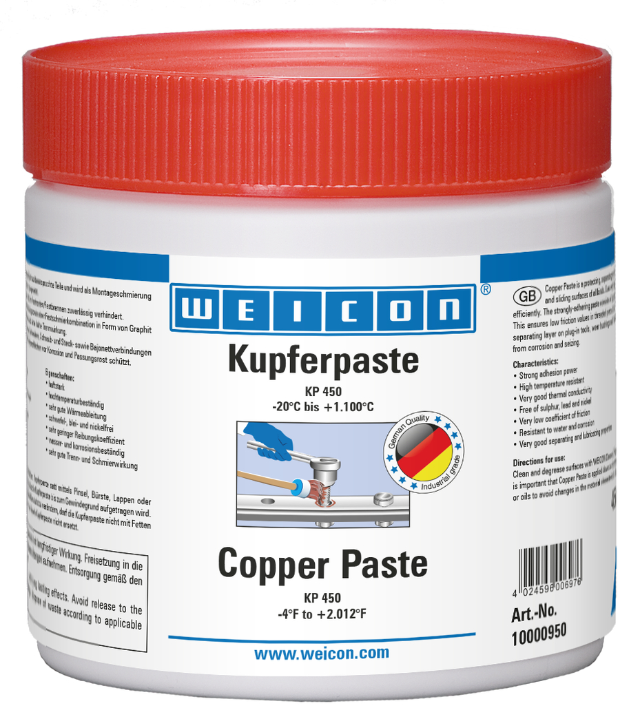 Copper Paste | copper-based lubricant and release agent paste