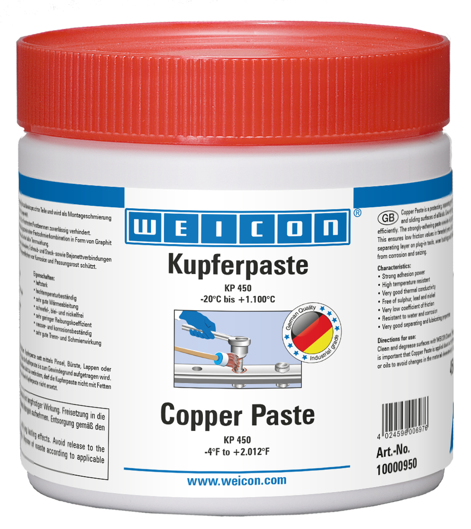 Kupferpaste | Schmier- und Trennmittelpaste auf Kupferbasis