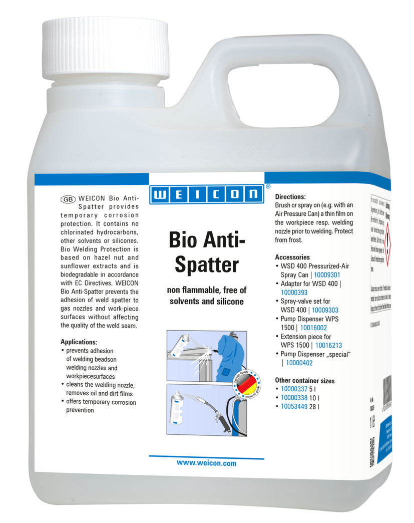 Bio-Welding Protection Anti-Spatter | biodegradable protection for welding work