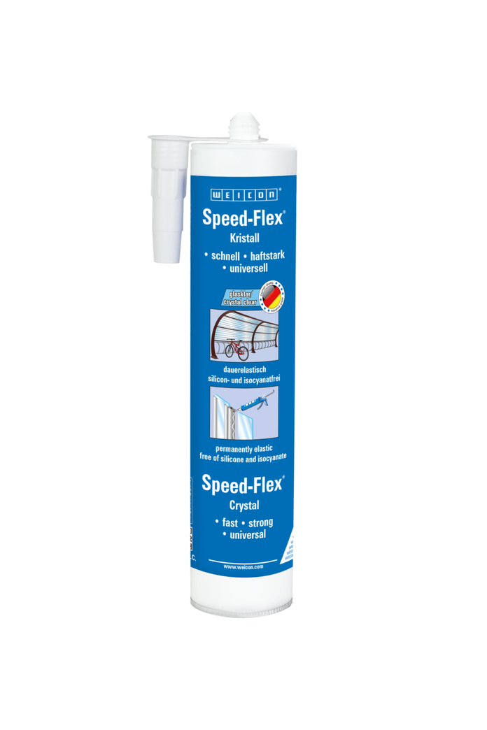 Speed-Flex® Crystal MS-Polymer | adhesive and sealant for crystal-clear bonds, based on MS-Polymer