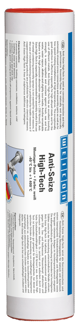 Anti-Seize High-Tech Montagepaste | metallfreie Schmier- und Trennmittelpaste Anti-Seize High-Tech Montagepaste | metallfreie Schmier- und Trennmittelpaste