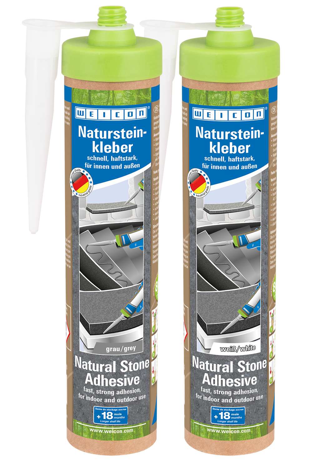 Green Tube WEICON Natursteinkleber Produkt