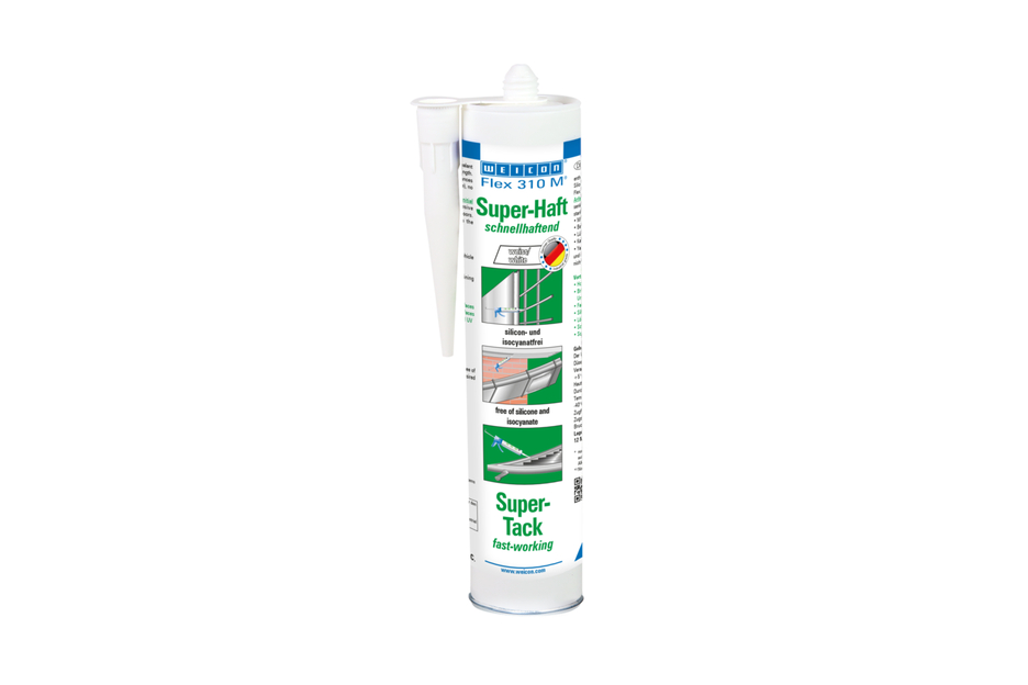 Flex 310 M® Super-Haft | Kleb- und Dichtstoff mit sehr hoher Anfangshaftung auf MS-Polymer-Basis Flex 310 M® Super-Haft | Kleb- und Dichtstoff mit sehr hoher Anfangshaftung auf MS-Polymer-Basis