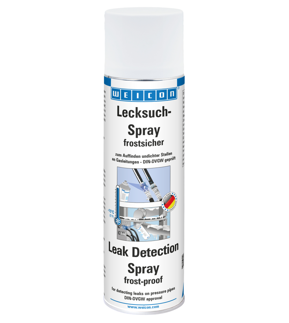 Lecksuch-Spray frostsicher | Risse und Undichtigkeiten an Kühl- und Klimaanlagen auffinden