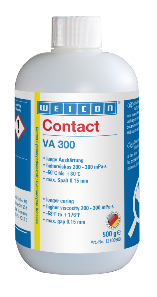 VA 300 Cyanoacrylate Adhesive | instant adhesive for porous and absorbent materials