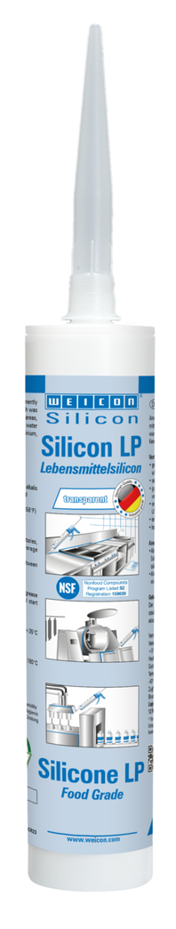 Silicon LP | dauerelastischer Dichtstoff für den Trinkwasser- und Lebensmittelbereich