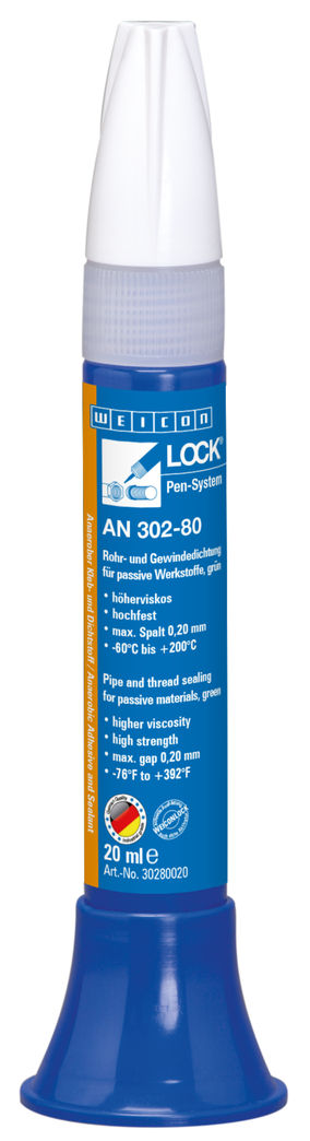 WEICONLOCK® AN 302-80 Rohr- und Gewindedichtung | für passive Werkstoffe, hochfest