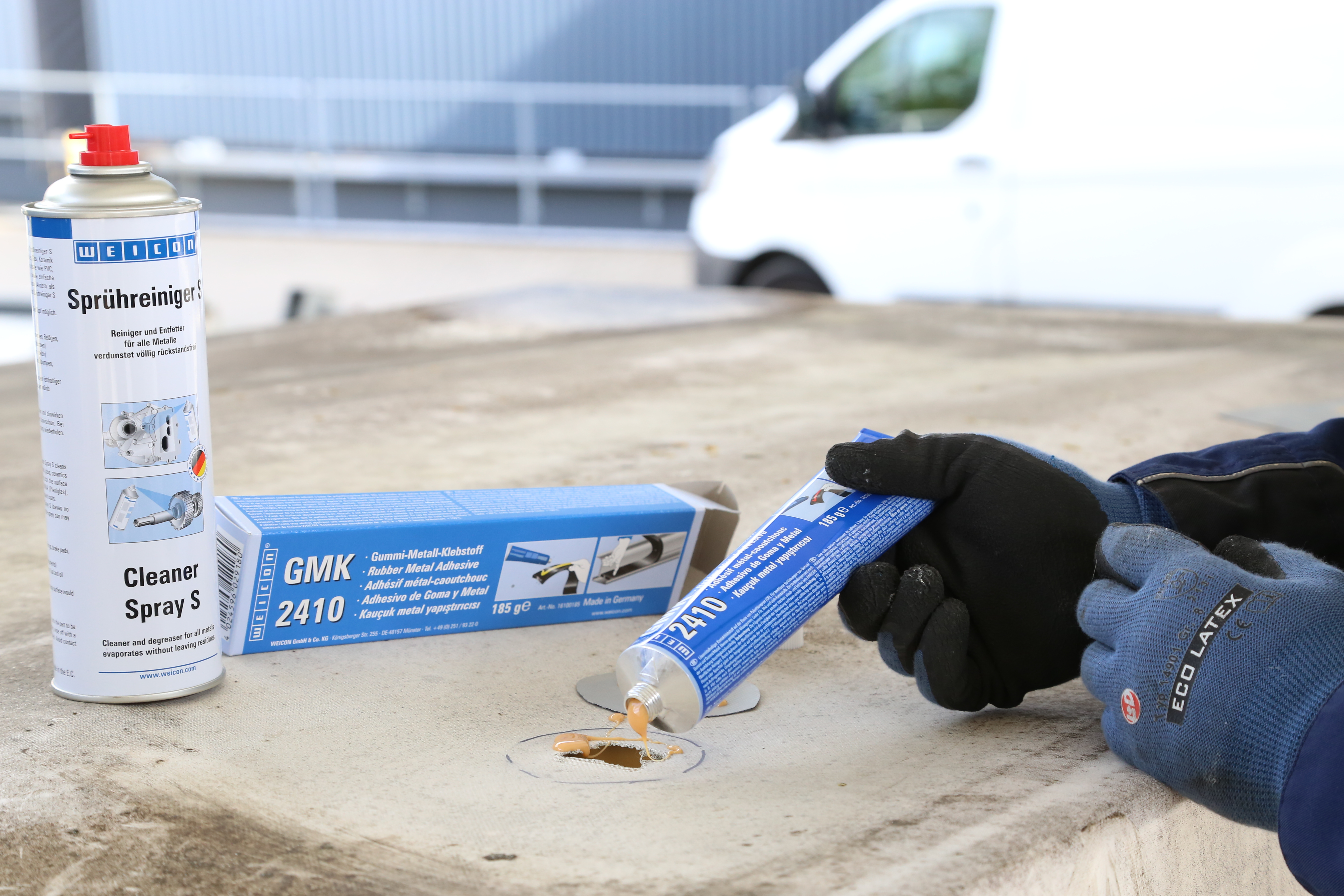GMK 2410 Contact Adhesive | Contact adhesive for flexible bonding of rubber and metal