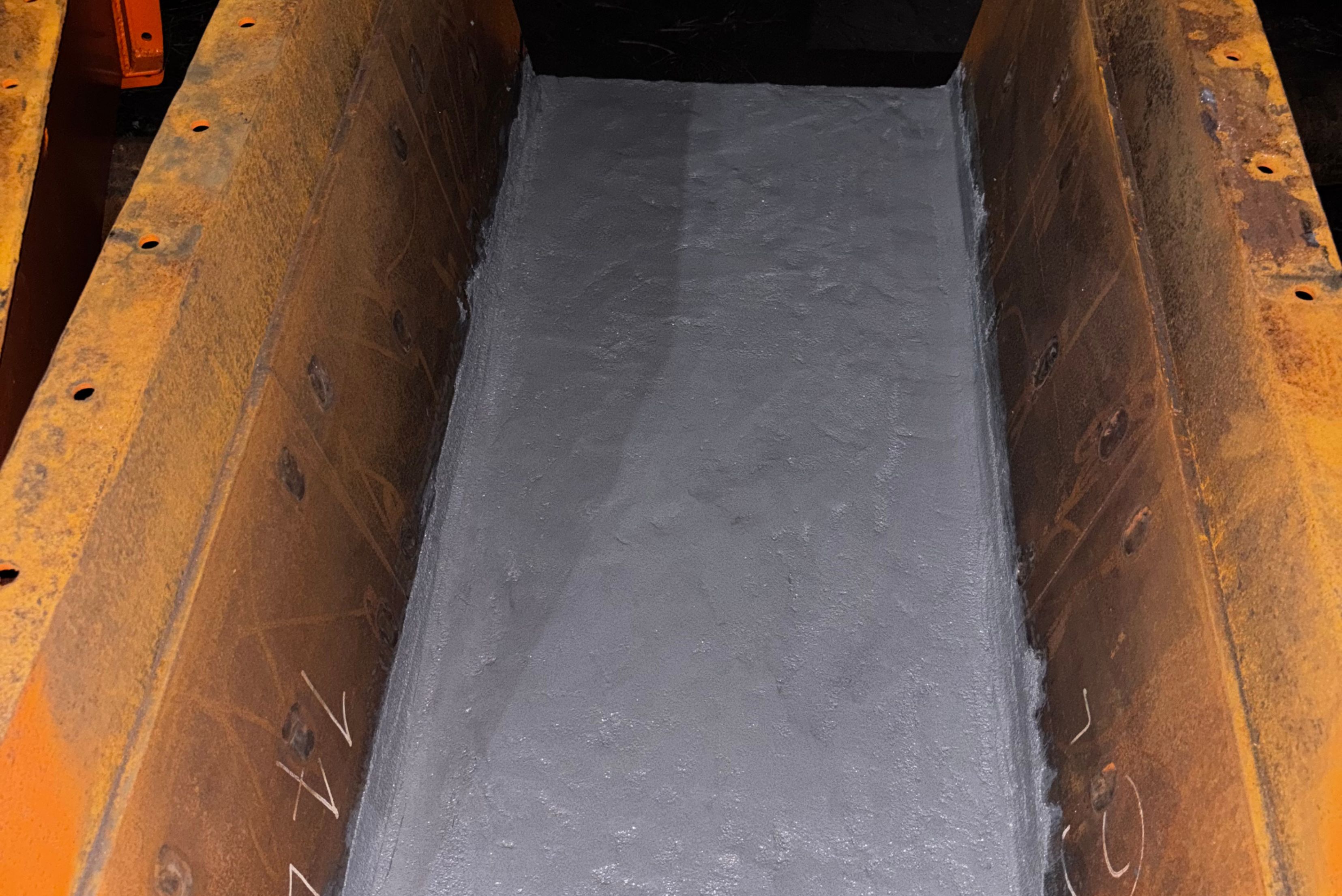 metal, concrete, box, industrial, gray