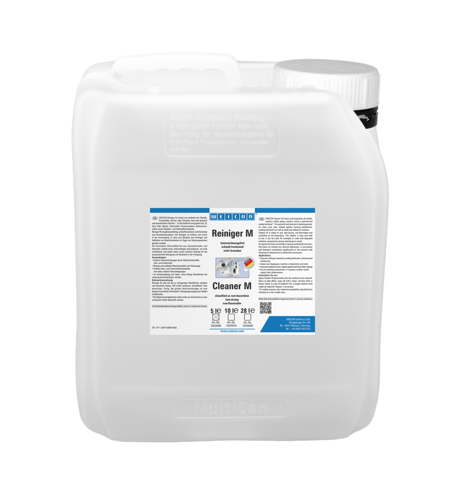 Cleaner M | powerful special cleaner, non-flammable
