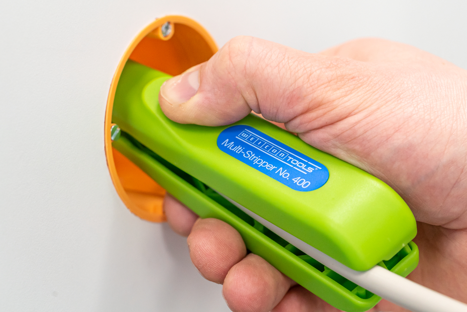 Multi-Stripper No. 400 Green Line | Abisolierwerkzeuge aus bis zu 97 % nachwachsenden Rohstoffen, Multifunktions-Entmanteler, Arbeitsbereich Abisolieren 0,5 - 6,0 mm² / Entmanteln 8 - 13 mm Ø