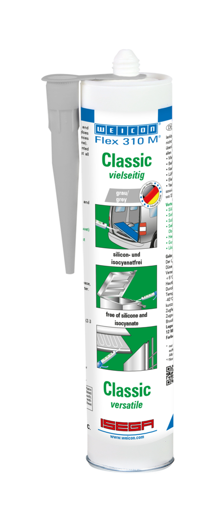 Flex 310 M® Classic MS-Polymer | MS polymer-based elastic adhesive for versatile use