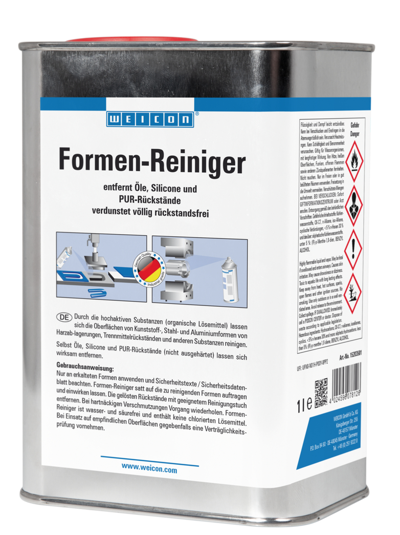 Formenreiniger | Spezialreiniger für Wachs, Silikone und Öle