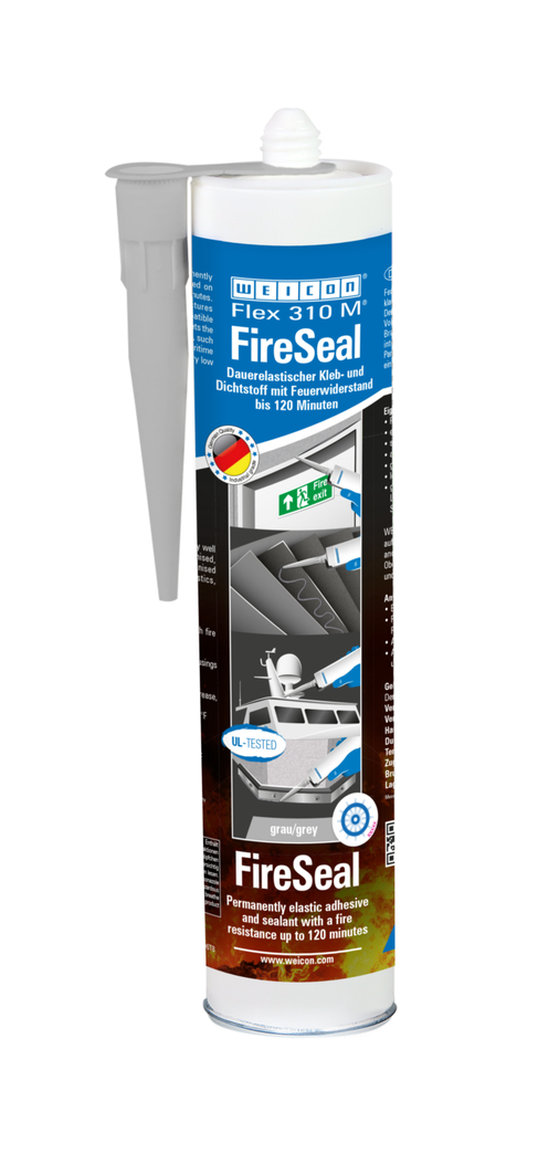 Flex 310 M® FireSeal | brandhemmender dauerelastischer Dichtstoff auf MS-Polymer-Basis Flex 310 M® FireSeal | brandhemmender dauerelastischer Dichtstoff auf MS-Polymer-Basis