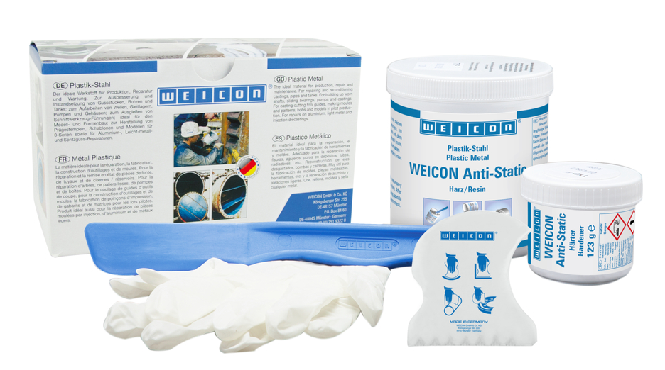 WEICON Anti-Static | keramisch gefülltes Epoxidharz-System zur antistatischen Beschichtung