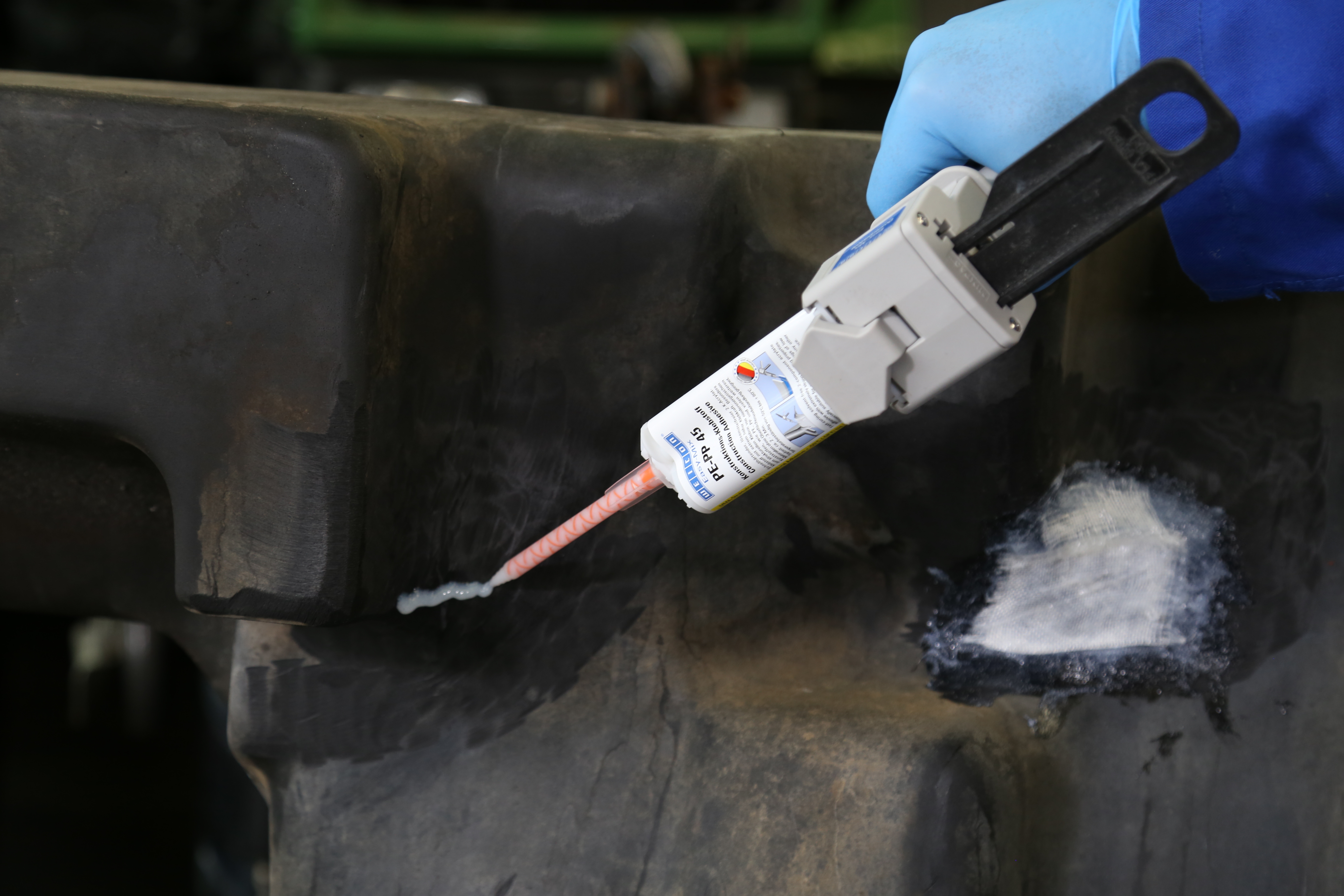 Easy-Mix PE-PP 45 | Kunstruktions-Klebstoff auf Methylacrylatbasis für spezielle Kunststoffe