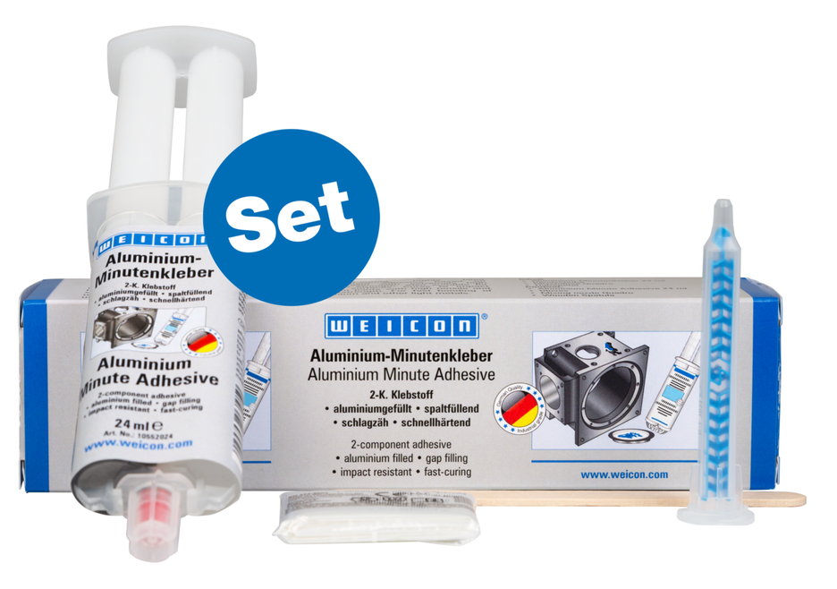 Aluminium Minute Adhesive | Liquid metal epoxy resin adhesive
