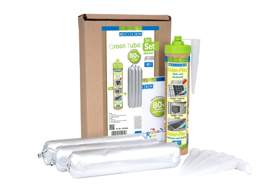 Solar-Flex® | witterungsbeständiger Kleb- und Dichtstoff für den Solarbereich auf MS-Polymer-Basis