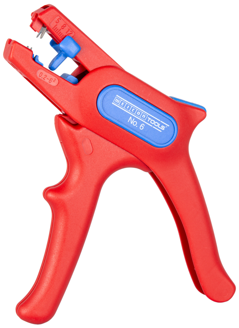Abisolierzange No. 6 | für Arbeiten unter Spannung bis 1.000 Volt | Arbeitsbereich 0,2 - 6,0 mm² Abisolierzange No. 6 | für Arbeiten unter Spannung bis 1.000 Volt | Arbeitsbereich 0,2 - 6,0 mm²