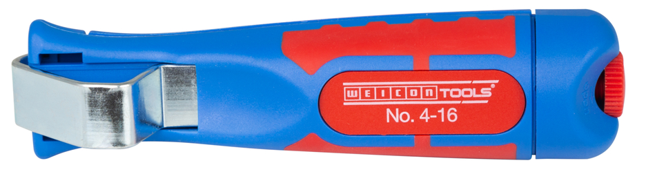 Cable Stripper No. 4 - 16 | with 2-component and fibreglass-reinforced plastic handle I working range 4 - 16 mm Ø