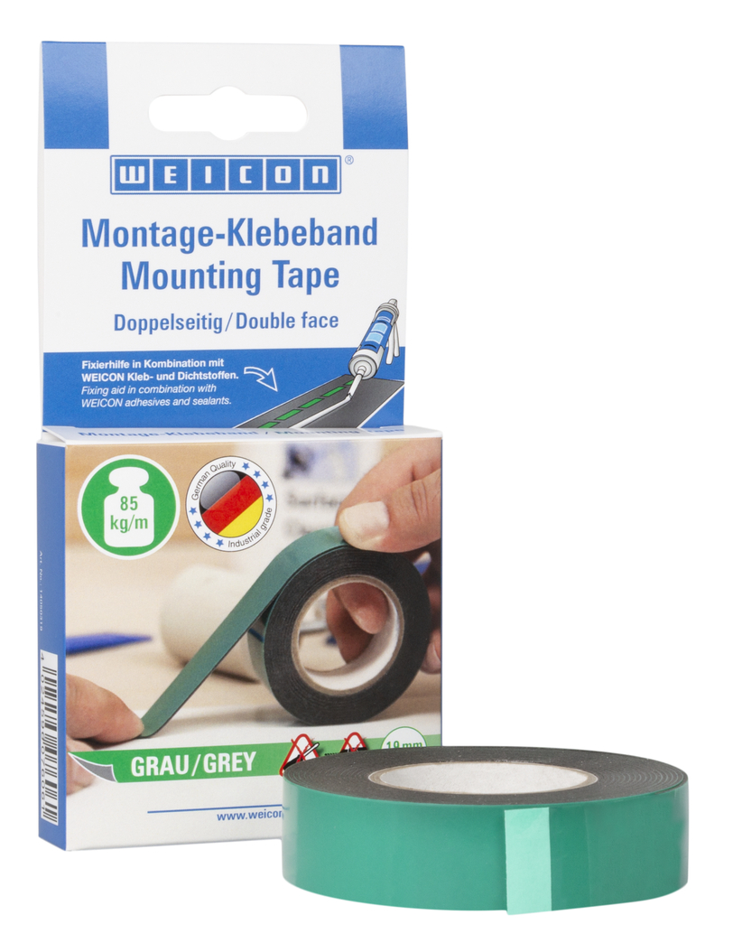 Montage-Klebeband Grau | doppelseitig Montage-Klebeband Grau | doppelseitig