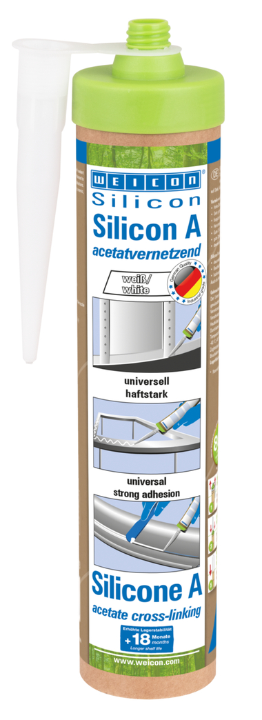 Silicone A | acetoxy-curing and fungicidal sealant