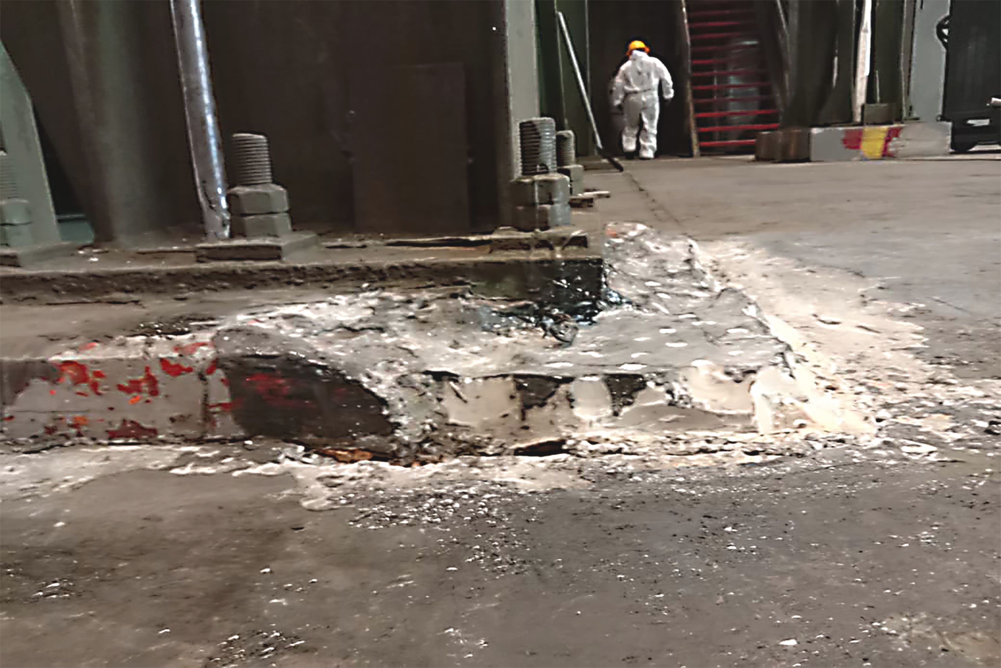construction, industrial, concrete, machinery, worker