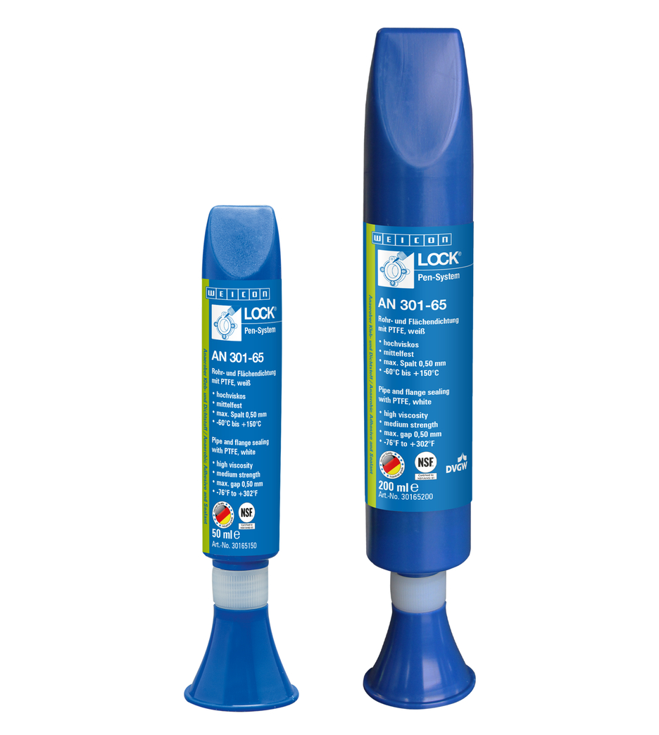 WEICONLOCK® AN 301-65 Pipe and Flange Sealing | with PTFE, medium strength, with drinking water approval