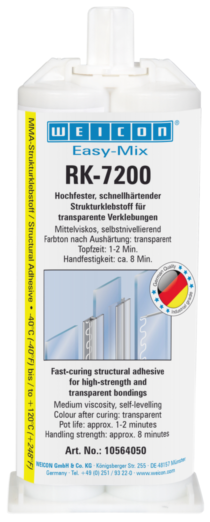 Easy-Mix RK-7200 | Acrylat-Strukturklebstoff, schlagfest Easy-Mix RK-7200 | Acrylat-Strukturklebstoff, schlagfest